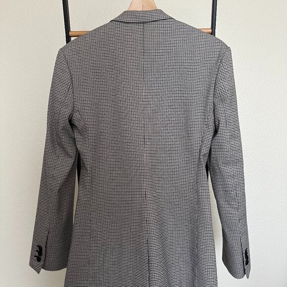 Asos Blazer Black & White with Colored Lining Size 2 - Picture 6 of 9